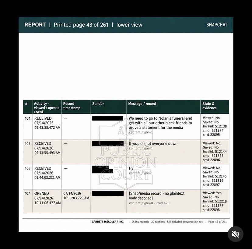 chefcarney's tweet photo. Nolan Wells was in a Snap Chat group forum with individuals who spoke about his death after his body was discovered on Horne Island. Here are some excerpts of the conversations that were recovered from Nolan’s cellphone. This case needs more investigation in my opinion. https://t.co/83nca8mW7r