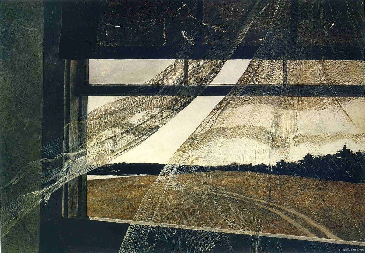 FedeItaliano76's tweet photo. The haunted landscapes of Andrew Wyeth (1917–2009) https://t.co/Of0WuR7zWq