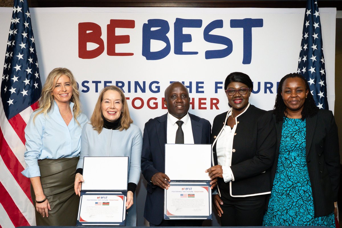 IntelPolicy's tweet photo. Intel is proud to support @FLOTUS's Fostering the Future Together initiative. During #UNGA81, @intel VP of Gov't Affairs Sarah Kemp joined @BestFutureGen and country representatives to highlight Intel's commitment to expanding AI education, digital literacy, and EdTech tools across 10 countries. Together, we're helping equip students with future-ready skills.