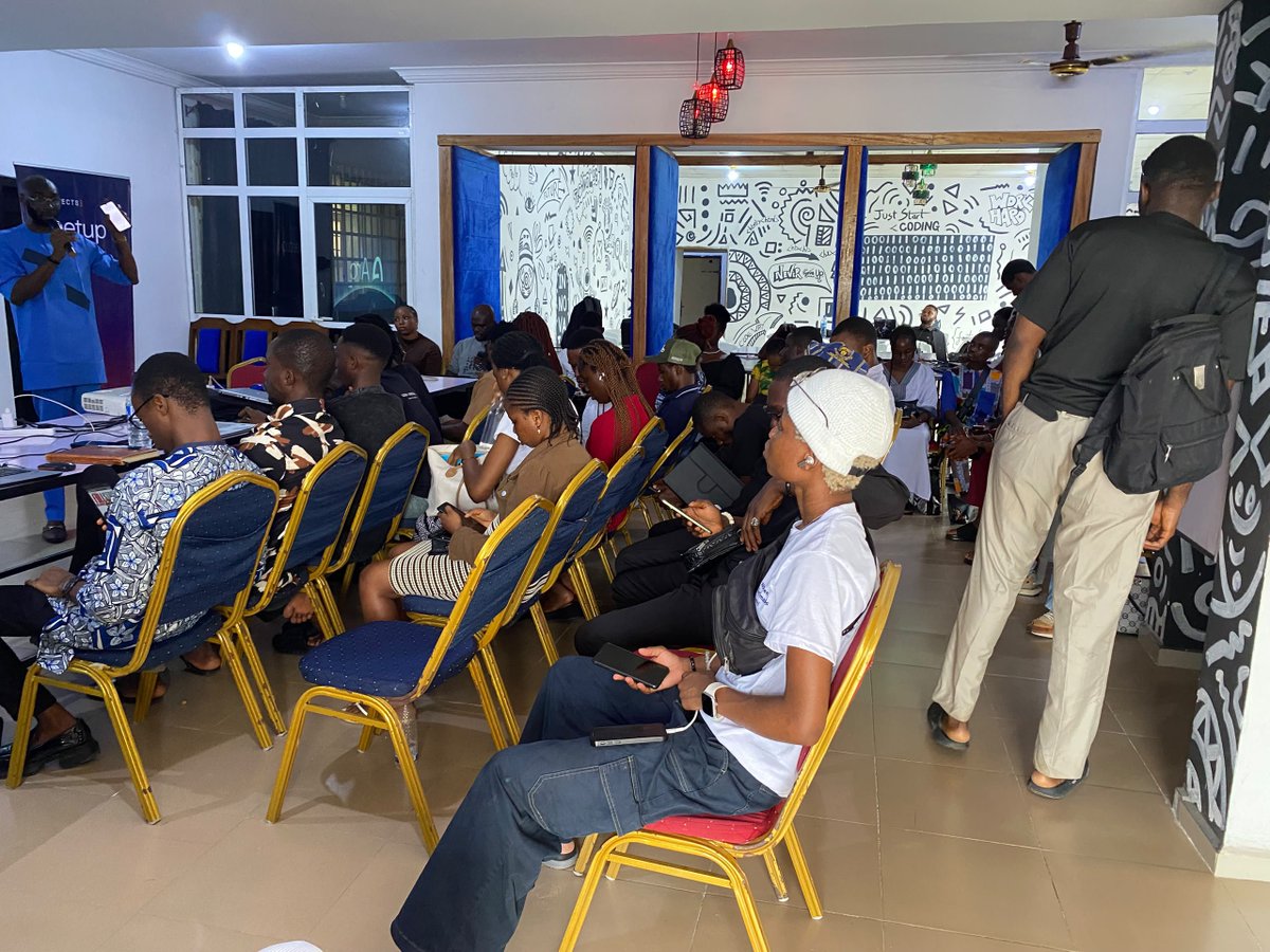 TechyDom's tweet photo. The Agentic Economy is happening live in Arc Uyo Meetup.
It's quite interesting right here, very impactful sessions. https://t.co/j2dJQJGIn1