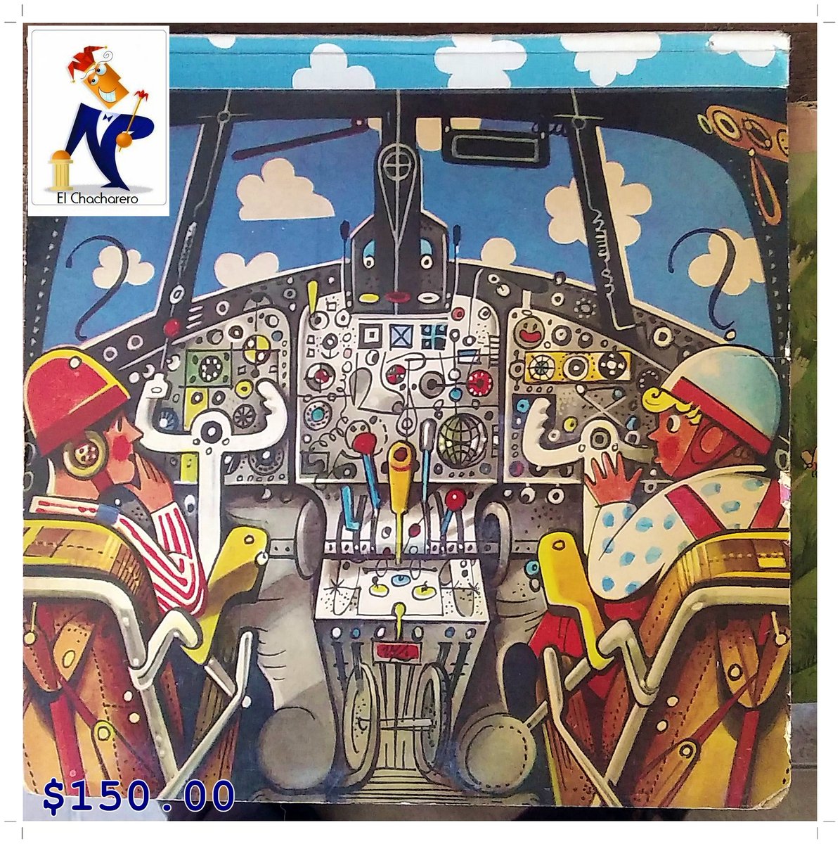 elchacharero's tweet photo. Libro Infantil en Tercera Dimensión Con Movimiento, 1965 Muy Coleccionable Y Raro, $150.00 Pachuca. https://t.co/Jy7q9HVW8e