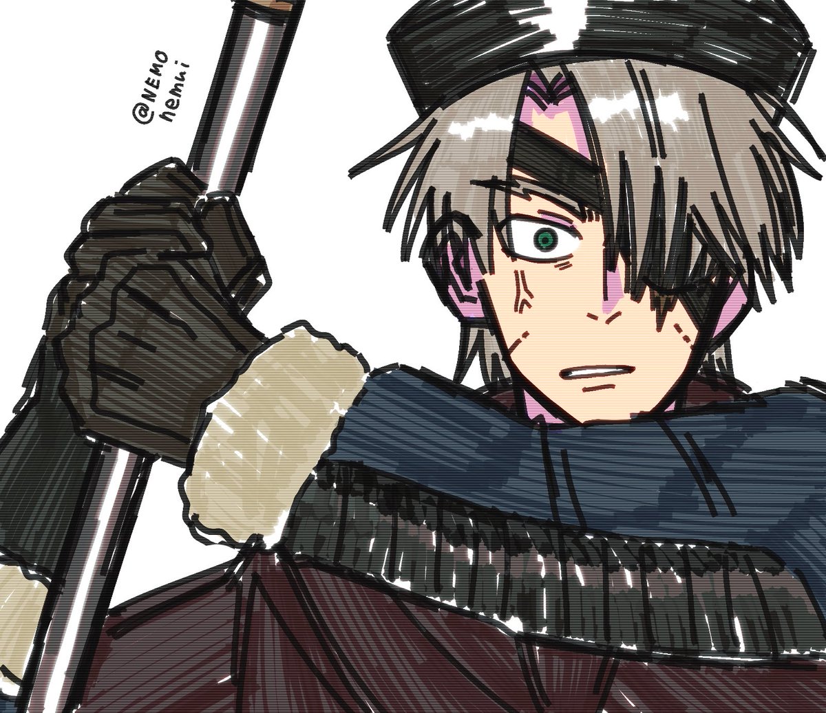 NEMOnemui's tweet photo. #FGO  
ヤン・ジシュカにトドメを刺されたい https://t.co/hAWB5wRW6v
