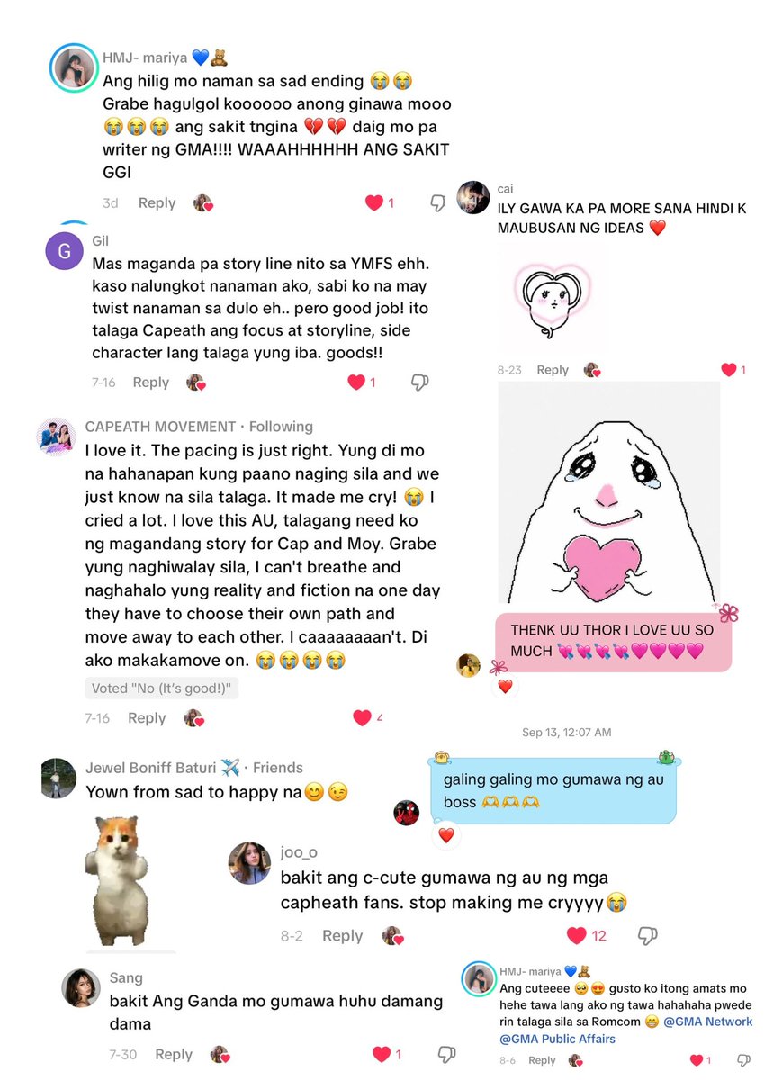 heathdefender's tweet photo. i’ve been writing capeath AUs for 3 months now. i’m not doing this for likes or followers. this is my own way of supporting 🧢 &amp; 🧸.

tbh lately nawawalan na ako ng gana. but nakakagalak talaga sa puso whenever i read comments like these from all of you. mahal ko po kayo 😭💙

++ https://t.co/SejFYjkbKW