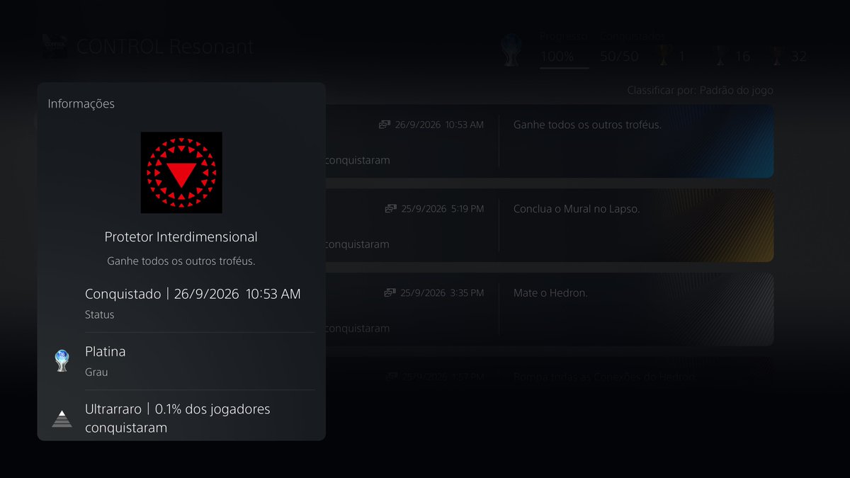 lukaskkkk's tweet photo. Control Resonant platinado, que sequência perfeita, os rostos familiares, o avanço na gameplay e história e tudo mais. EU TE AMO REMEDY
#ControlResonant https://t.co/K1gQNty0mj