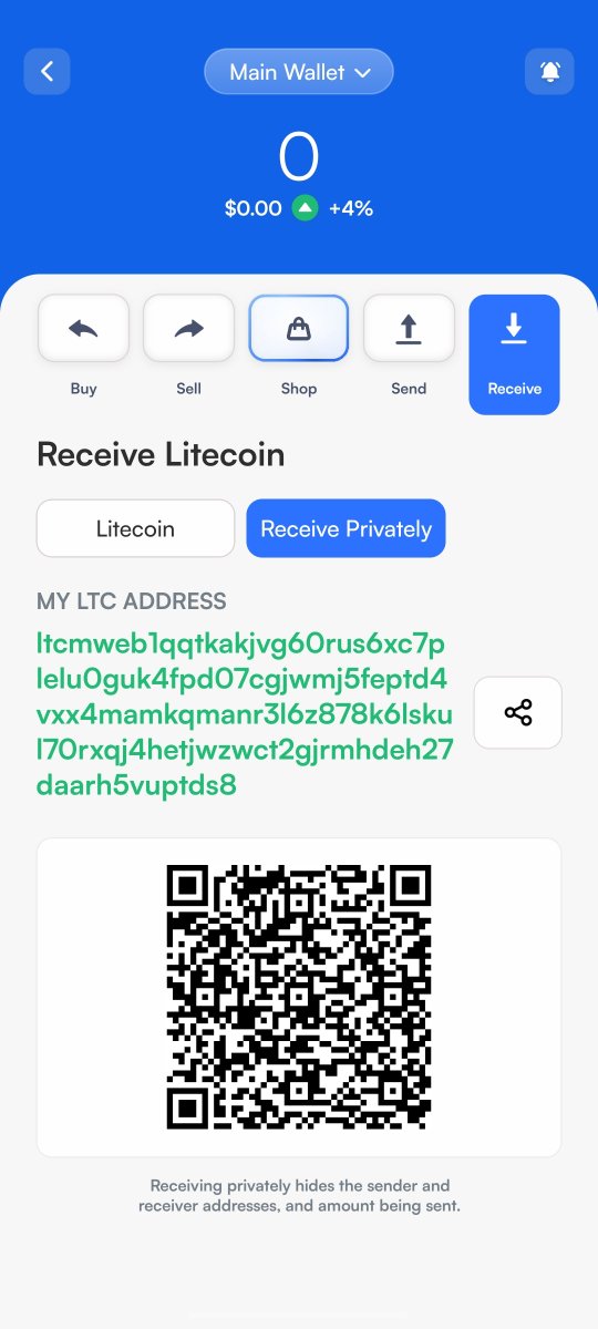 Emperor0x_'s tweet photo. @LTCFoundation @nexuswallet Let's goo 🚀 https://t.co/7szFXOOV7e