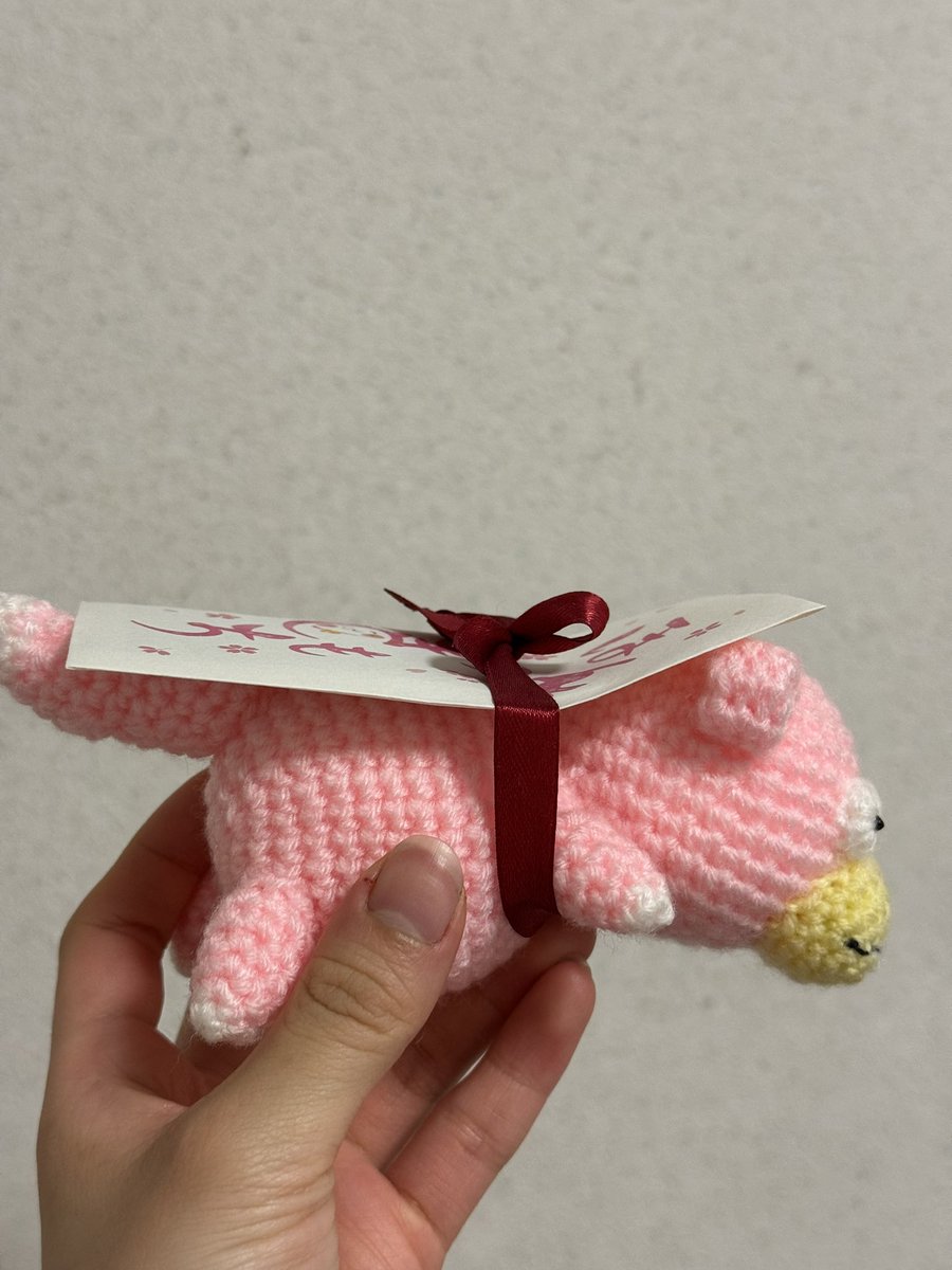 narumi_desun's tweet photo. 24歳になりました！
誕生日のお祝い、母親のセンスが輝いてました🩷
 #誕生日  #ヤドン  #ほんのきもち https://t.co/ZgKgoxQs2G