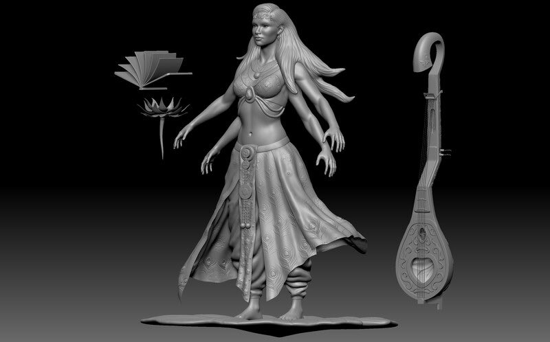stevstudio1's tweet photo. Saraswati WIP
Saraswati Character WIP along with Posing Trial. Trying to pose the character for the 1st time. Comments and Critics are Welcome. https://t.co/wI3RPjW2UC