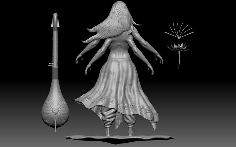 stevstudio1's tweet photo. Saraswati WIP
Saraswati Character WIP along with Posing Trial. Trying to pose the character for the 1st time. Comments and Critics are Welcome. https://t.co/wI3RPjW2UC