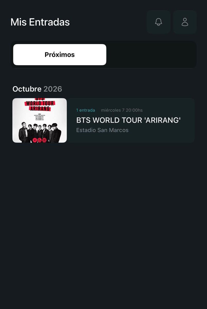 MorisNene's tweet photo. Se vende entrada para el concierto de BTS, fecha 07 de octubre, campo acceso B, Lima - Perú.

#bts
#btsarmy
#armyperu
#btsperu
#parati https://t.co/n8JsQ82nC0