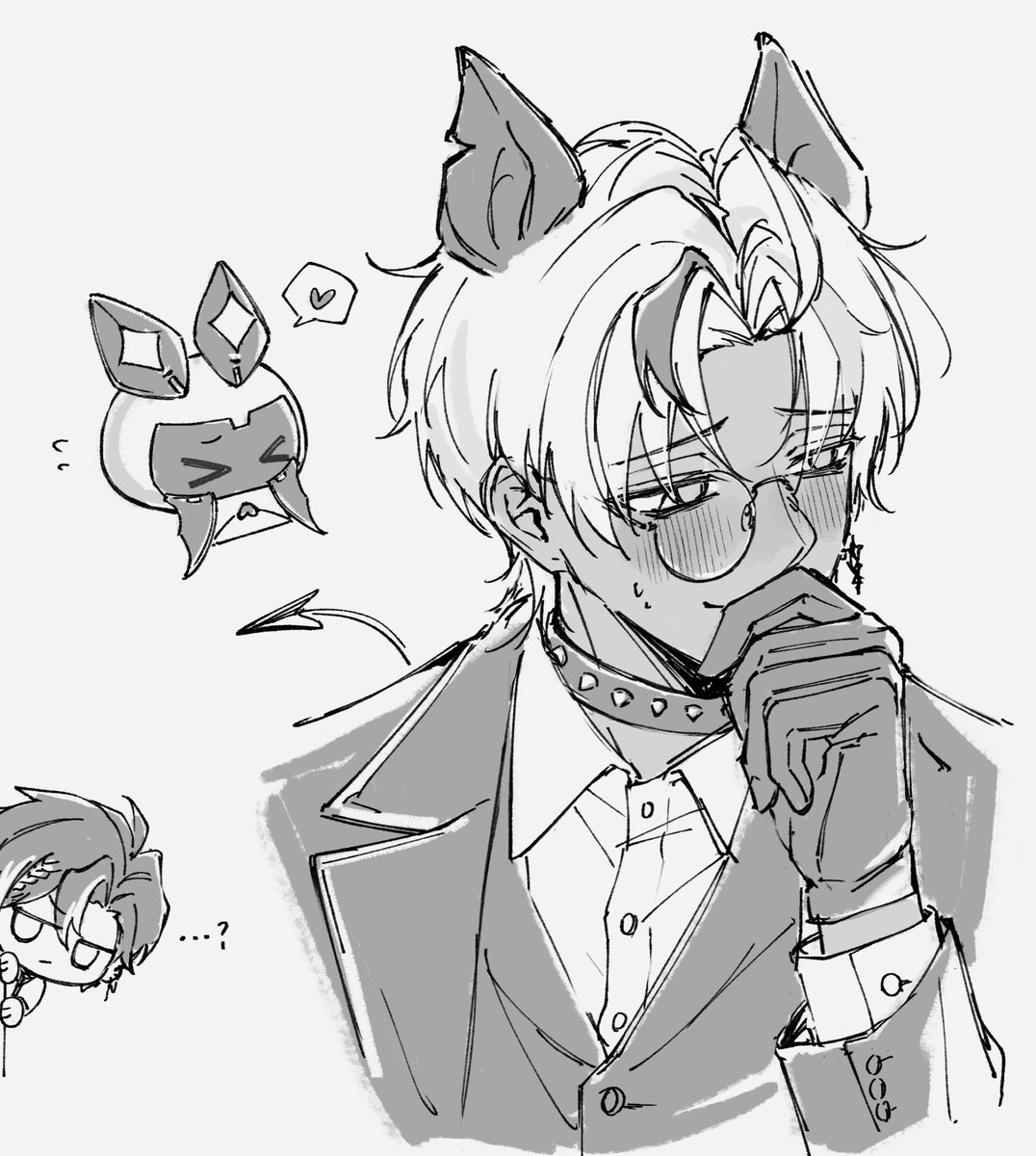 omuraishuuu_'s tweet photo. Doki Doki (˶‾᷄ ⁻̫ ‾᷅˵) https://t.co/CHEDjvXKBl