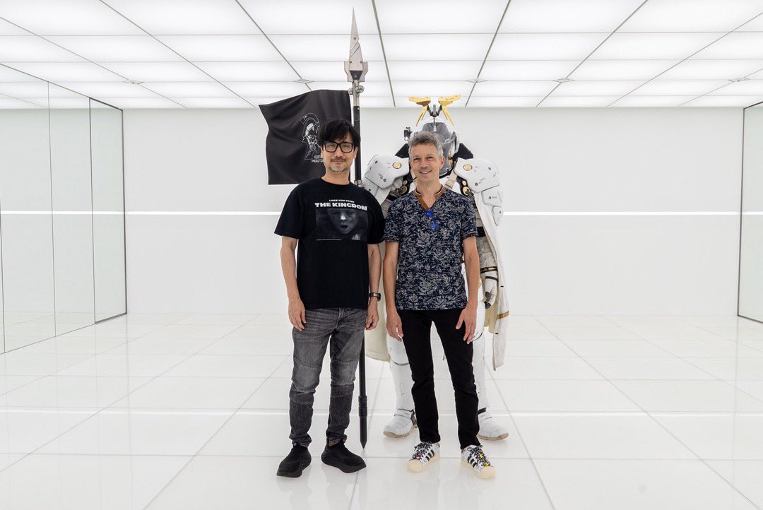 HIDEO_KOJIMA_EN's tweet photo. With Éric Chahi. https://t.co/CHAq73qI5K