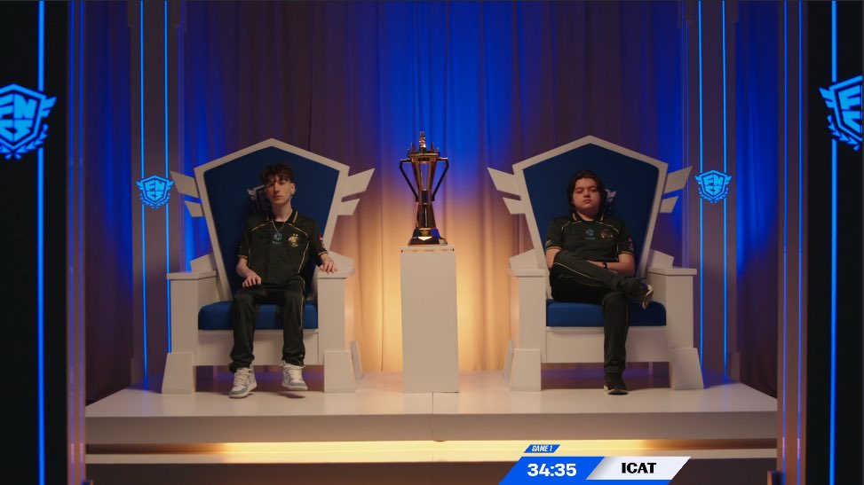userisstack's tweet photo. PETERBOT &amp; POLLO WITH THE TROPHY 🏆 https://t.co/EKymLqp47i