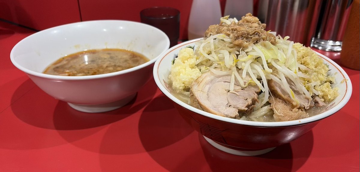 figo071007's tweet photo. ラーメン二郎 千葉店
小
つけめん(熱盛り)
しょうが
ニンニク アブラ https://t.co/HKfJCTZodZ