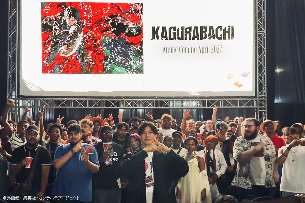 kb_anime_jp's tweet photo. ／
  ワールドツアー
  in #ComicConAfrica 2026終了！ 
＼

TVアニメ『カグラバチ』特別ステージに
ご来場いただきありがとうございました！

次なる舞台は #PAXAus！

#カグラバチ 
#BachiAnime
#バチポーズ https://t.co/6ETiaNTjIn