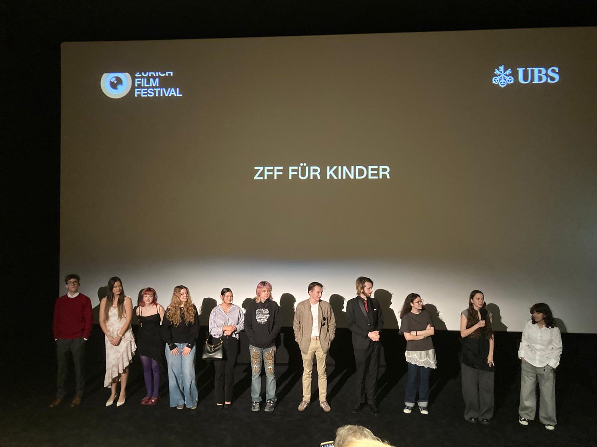 HullZurich's tweet photo. We at Hull’s School Zurich are immensely proud of our exceptional students who premiered their film Atlas at the Zurich Film Festival today. Atlas was written, acted, directed, and filmed by Hull’s School Zurich students after weeks of training in all aspects of filmmaking. https://t.co/yx6pjvQpT0