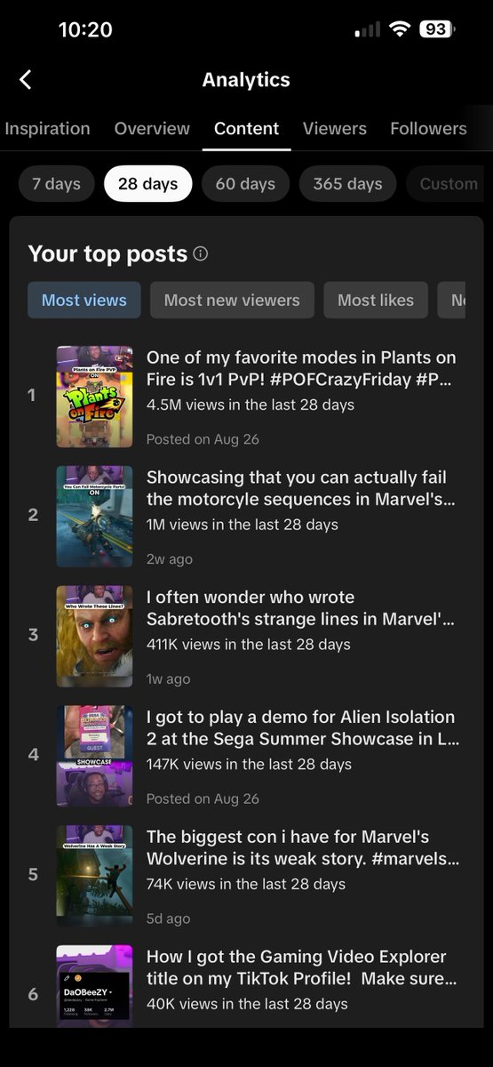 ObeezyLive's tweet photo. One of my goals for the year is to grow my TikTok! So I appreciate everyone that has been supporting me. But if you haven’t already, make sure tap in with me. I’m Daobeezy on every platform. 

I’m hoping with games like Phantom Blade 0 and GTA 6 we can push to 50K followers. Let’s get to work!
