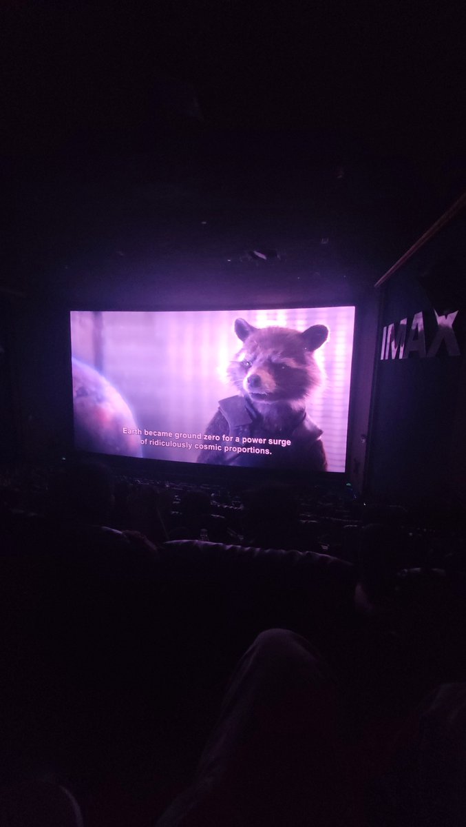 Tarakesh_K_Ruby's tweet photo. 😍😍 @Avengers encore from top row at @IMAX , PALAZZO VADAPALANI The only re-release movie I am watching after @PawanKalyan sir #Jalsa movie #IMAX #CHENNAI #ENDGAME https://t.co/8UGaey2vTD