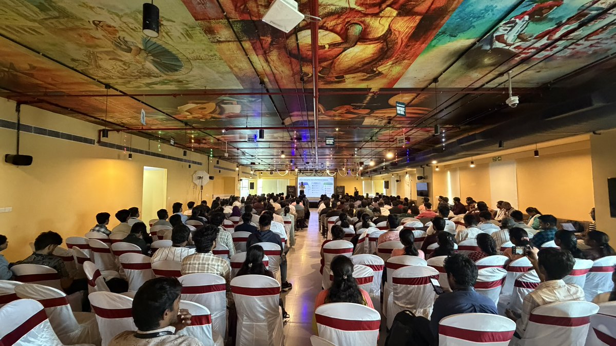 XMonkeys360's tweet photo. What a BIG Saturday! 🚀🔥
Microsoft Build //localhost Encore: Chennai was packed with an amazing tech community! 🙌
Big crowd. Big energy. Big community! 🚀
#BuildLocalhost #MicrosoftBuild #ChennaiTechCommunity #mvpbuzz https://t.co/7ywDGjU732