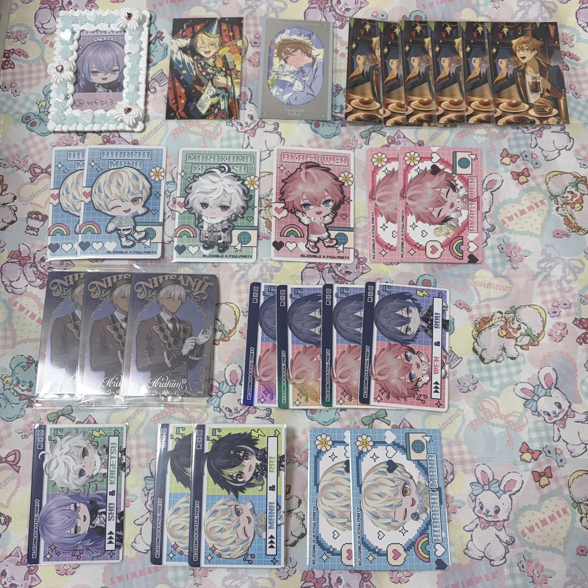 wfbl3_'s tweet photo. 【交換/譲渡】にじさんじ ノスタルジアコレクション 2026 メタカ メタルカード 8th ピグパーティー ピグパ PIGGPARTYチップス2 ウエハース チェキ

譲：画像(一部お声掛け中)
求：同異種IDカードの方＞買取

初回ﾘﾄﾘﾝ必読
詳しい条件画像7枚目に記載しています
お気軽にお声掛けください◎ https://t.co/qx0hEVimfW