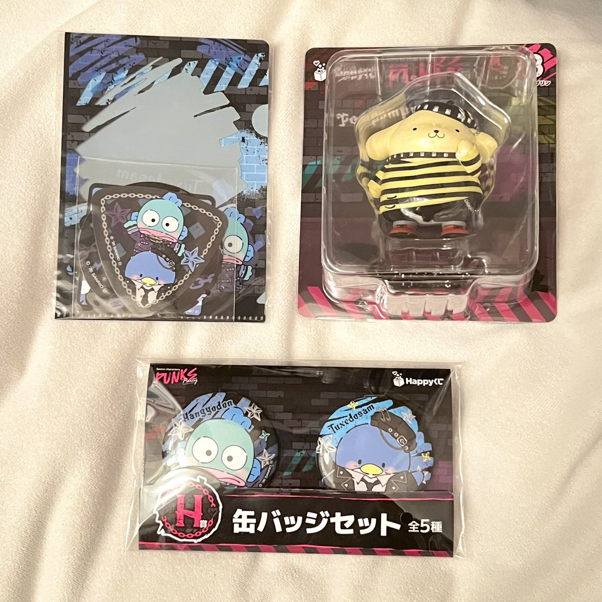 I_B042's tweet photo. 【交換】
Happyくじ ハッピーくじ
Sanrio characters PUNKS Party Halloween2026 サンリオ

譲 A賞 ポムポムプリン
     H賞 ハンギョドン♡タキシードサム
     J賞  ハンギョドン♡タキシードサム

求 同種クロミ

郵送又は大井町、品川にて手渡し
検索からでもお気軽にお声がけ下さい🎀 https://t.co/ExhENUlGGe