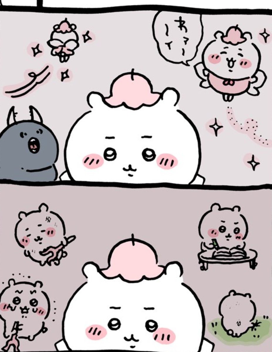 Ototxot1012_GTO's tweet photo. @ngnchiikawa ここは分岐点だと思う🔀
ちいかわ族は労働や生活の悩みがあって、それらの悩みから解放されたらどんなに清々しいことか夢を見るよね
でも、その生活の中にある幸せをを見出すか（ちいかわ）それともそれらの経験を忘れて、強く孤独に生きるか（あのこ）💭
シーサーちゃんはどちらの道を歩むのだろう。 https://t.co/fYf0OwSSlc