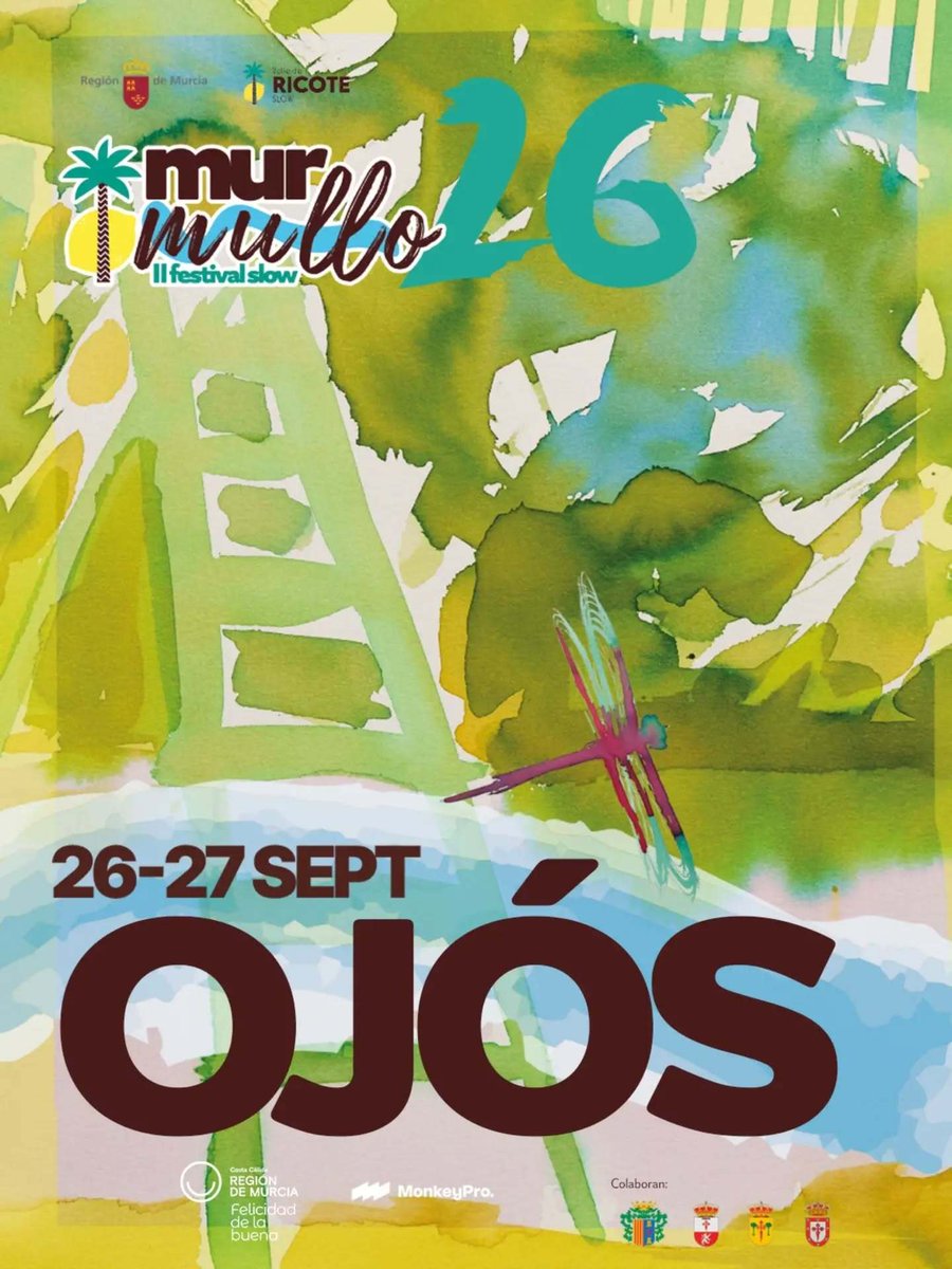 veronicadoval's tweet photo. Hoy Sábado 26 Sept continúa MURMULLO FESTIVAL SLOW🌿 en #Ojós #RegióndeMurcia
#SlowLiving #slowfood #eco #organiclive #veganos #salud #bienestar #yoga #pilates #Catolicos #catolico #alma #espiritualidad #MarMenor #LaManga #Boadilla #Pozuelo #Calasparra #Cehegin #Jumilla #Cieza https://t.co/XDFgWIcswD