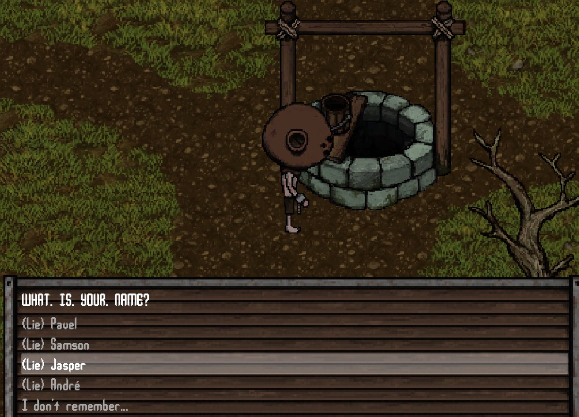 GrittyPiggy's tweet photo. Adding a @Jasper012599 reference
(with real unique dialogue this time, istg)

#screenshotsaturday #indiedev https://t.co/TT0ZOQzPip