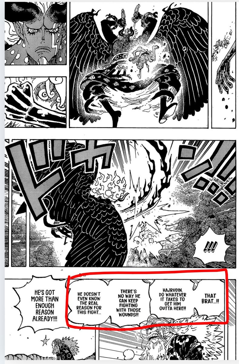 Jimo78596384's tweet photo. @Skibididdler_ Also, why are you bringing up the "Genius" form and Jet Gatling? Jet Gatling wasn't used against Imu, but rather against the bombs. You mention Gaban's words, yet Luffy goes back to relying on combo attacks and being useless on his own. https://t.co/H4Vwx2yRUp