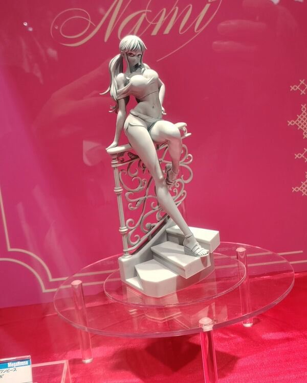 OPMerchandise's tweet photo. Here’s an in person look at the prototype for MegaHouse Portrait of Pirates “HEROINES-EDITION” Nami!

🇯🇵: TBA

#OnePiece https://t.co/OOnI12T3GI