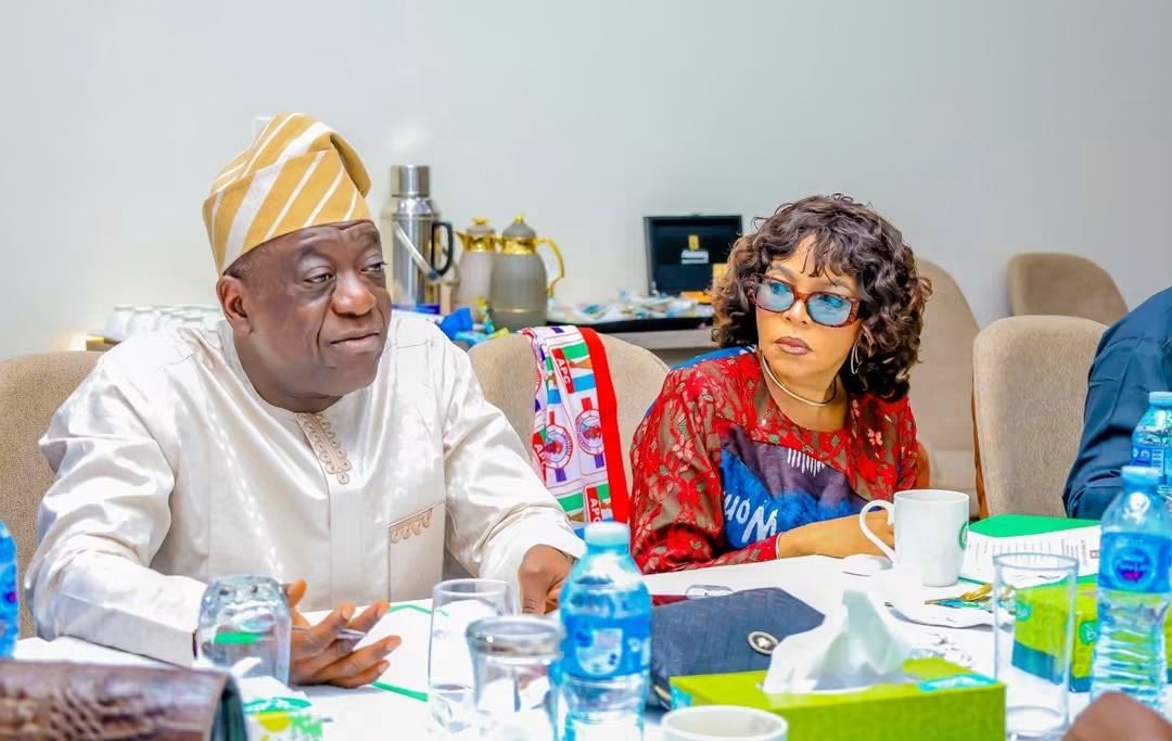 OfficialAPCNg's tweet photo. As part of the ongoing National Strategic Retreat of the All Progressives Congress (APC), the 195th meeting of the Party's National Working Committee (NWC) was held today in Maiduguri, Borno State. https://t.co/z1WmIAkSq0