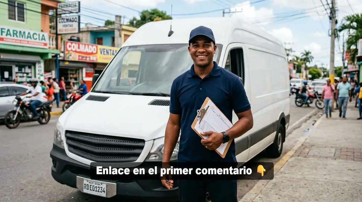 Empleohoy247's tweet photo. CONVOCATORIA ABIERTA: Chofer de Entregas (Santo Domingo) 🇩🇴

Reparto de mercancía, control de conduce y gestión de rutas en la ciudad.

👉 Enlace oficial en el PRIMER COMENTARIO 👇

#empleo #trabajo #RepublicaDominicana #SantoDomingo #EmpleoRD https://t.co/Ue0RMLPoPx