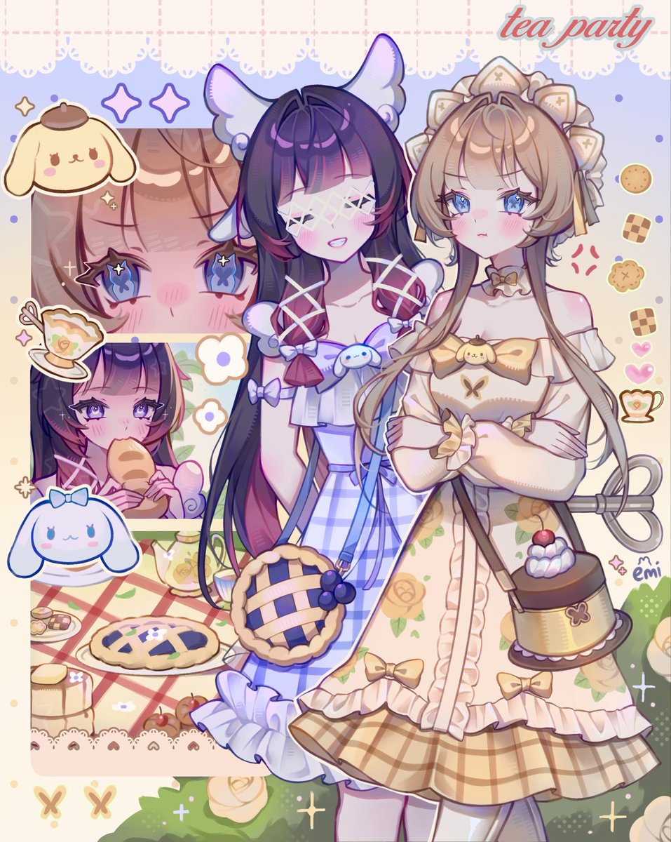 emiroll_art's tweet photo. Sandbina tea party 🫖

#原神 #illustration‌‌ https://t.co/towwoutAcW