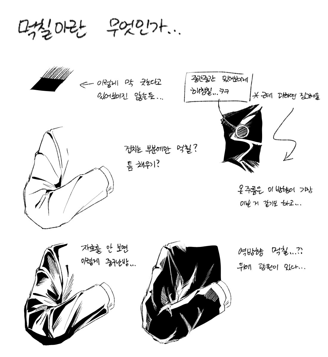 S8n_2's tweet photo. 먹칠 독학하다가 든 생각 주저리주저리... https://t.co/GpWoLgol8P