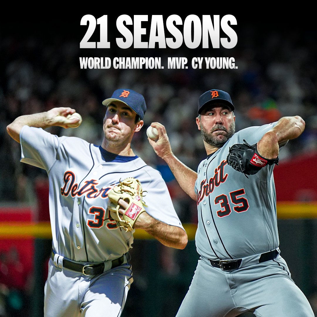 One last ride!
 
Justin Verlander makes his final career start today for the @​Tigers 👏 
 [📷](https://pbs.twimg.com/media/HTJkdFOXIAAncE2.jpg) https://pbs.twi