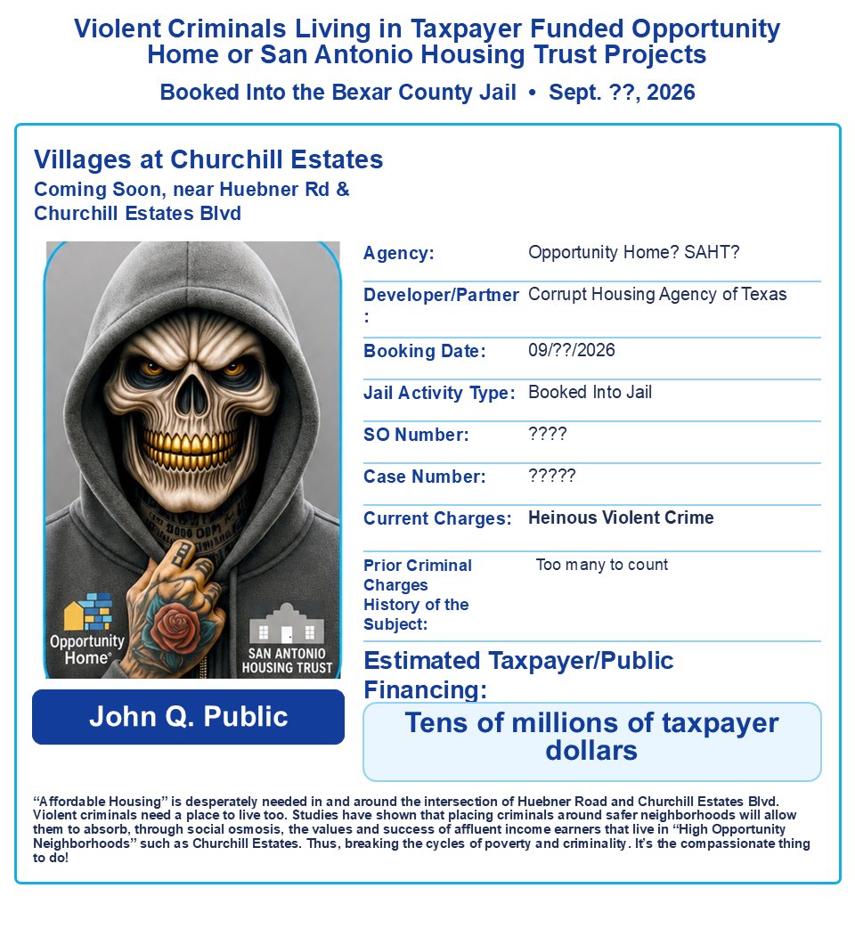 TXCOMPRESERVE's tweet photo. Looks like Texas Community Preservation has been loud enough on social media about all the crime in, and violent criminals in, @COSAGOV's @OppHomeSA and @sahousingtrust taxpayer funded housing projects, that the Bexar County Jail Activity Reports no longer contain the address of the persons being charged with the crime.

Pretty weak if you ask me @Mayor_GOJ and @ejwskk. 

What CoSA Neighborhood & Housing Services Clerk did you send down to the courthouse to request that change? Is his first name "Zack"?

Doesn't matter. We know these projects are ripe with heinous criminal activity and will bring this type of social and criminal peril to your neighborhoods and local schools. 

There are other ways of getting this information. 

Remember, taxpayer funded agencies work for "the taxpayers." 

Texans deserve better.
Texans deserve the best. 

@CarrieIsaac
@DorazioforTexas
@LaHood4Texas
@DonnaCampbellTX
@ComalCountyTX
@cisdnews
@MistySpears4SA
@MistySpearsD9
@BoerneISD
@KCGOP_TX
@MVISD
@MedinaTXGOP
@EllenTroxclair
@wesvirdelltx
@PeteFlores_TX
@GrantMoodyTX
@chiproytx
@JenCrownover
@BsbRepublicans
@CCSOTX
@el_conservador
@txcomptroller
@donhuffines
@TheAKGuy