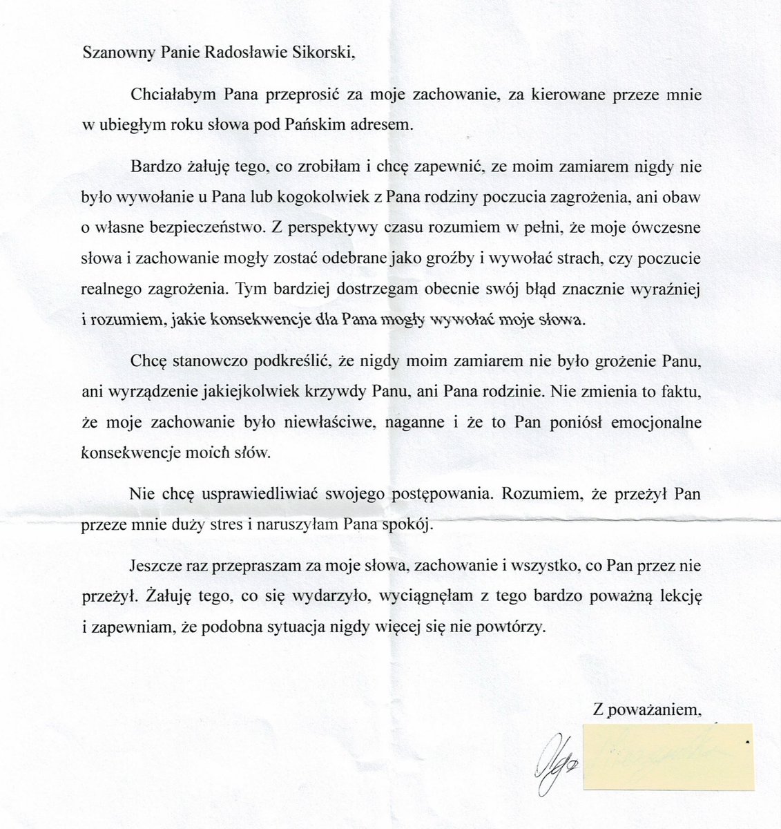 sikorskiradek's tweet photo. Proszę o ściganie w drastycznych przypadkach po to, aby hejterzy zrozumieli, że nie są anonimowi a groźby są przestępstwem. https://t.co/gz3Zg4UXXD
