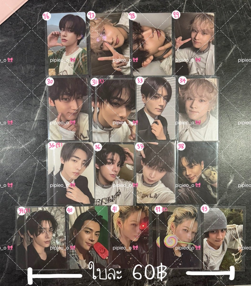 pipieo_o's tweet photo. 🌐 พร้อมส่ง การ์ด บั้ม enhypen จองวอน ฮีซึง เจย์ เจค ซองฮุน ซอนอู นิกิ

𐙚 รูป 1 : 💵ใบละ 10฿

𐙚 รูป 2 : 💵ใบละ 30฿

𐙚 รูป 3 : 💵ใบละ 60฿

𐙚 รูป 4 : 💵ใบละ 80฿

📮 45

#ตลาดนัดenhypen #ตลาดนัดevan หา wts engene weverse concept ไอติม you mine forbidden afterlight storm https://t.co/pMvtVnqmy5