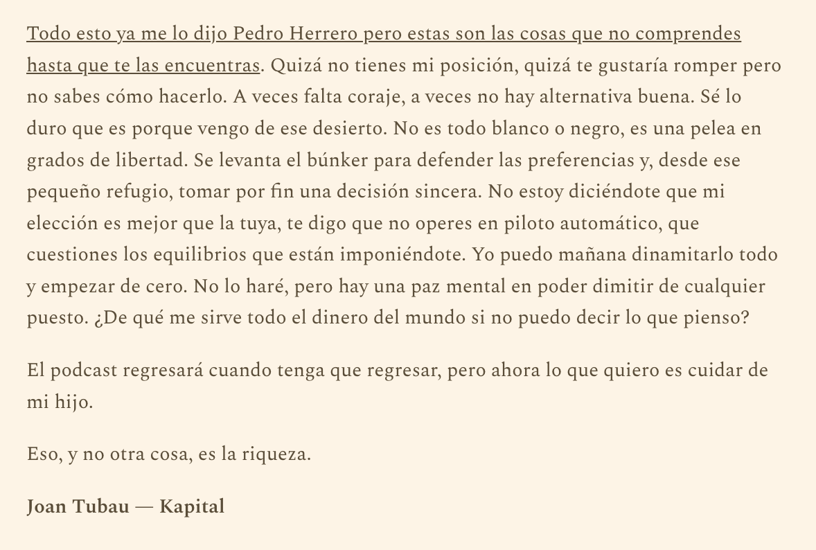 joantubau's tweet photo. Nadie cuidará de mi hijo
Kapital
26.09.26 https://t.co/7oTmTB3aUb