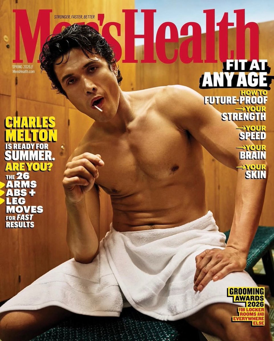 vicioushardy's tweet photo. Charles Melton x Men’sHealth https://t.co/5TXVDGXn2z