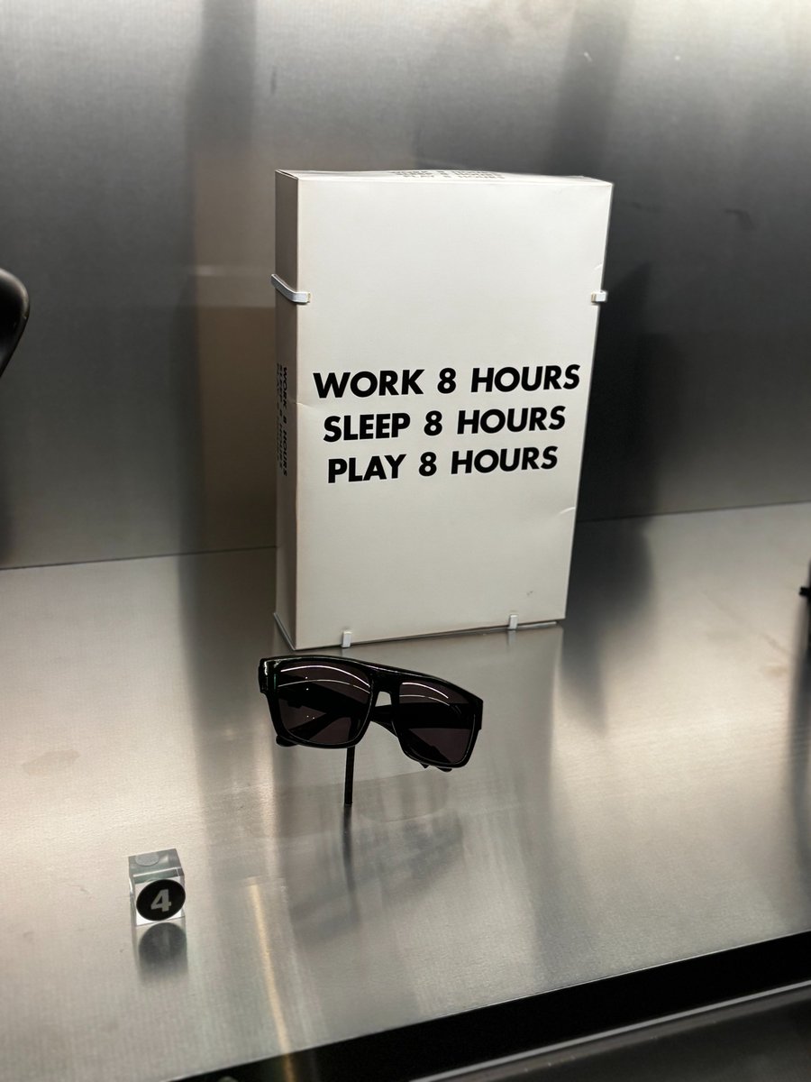 BDisgusting's tweet photo. THEY LIVE was a documentary. 

Screen-used alien invader mask and sunglasses from John Carpenter's (@TheHorrorMaster) 1988 classic on display at The Academy Museum's (@AcademyMuseum) THE HORROR SHOW.

The exhibition is open NOW in time for Halloween. https://t.co/fkv6kQUHRz