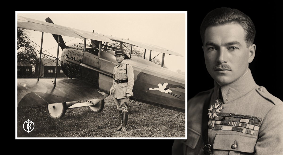 TheatrumBelli's tweet photo. 26 septembre 1918 : René #Fonck abat 6 avions allemands dans la journée.
---
Pour la seconde fois de la guerre, après le 9 mai 1918, l’as français René Fonck obtient 6 victoires homologuées en une seule journée. Il termine la guerre avec 75 victoires, record des aviateurs alliés.
---
https://t.co/tUi3fAuFdc