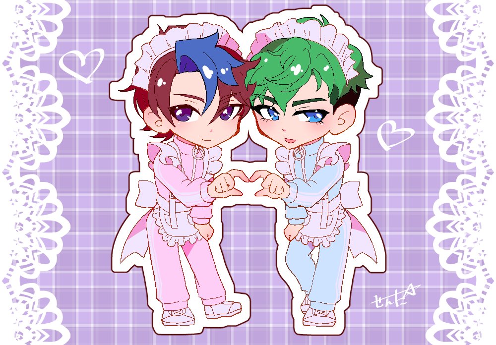 alwayshp1's tweet photo. 【あんスタ：善ジュ（ナイジュ）】
今日のイベントで配布した無配漫画です
星萌祭満喫する善秀 https://t.co/CezfmcXBwK