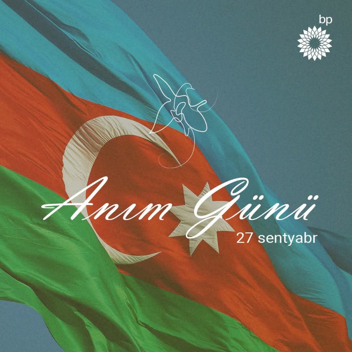 bp_Azerbaijan's tweet photo. Şəhidlərimizi qürurla və hüznlə anırıq 🇦🇿 #bpAzərbaycan https://t.co/rkouZduoWH