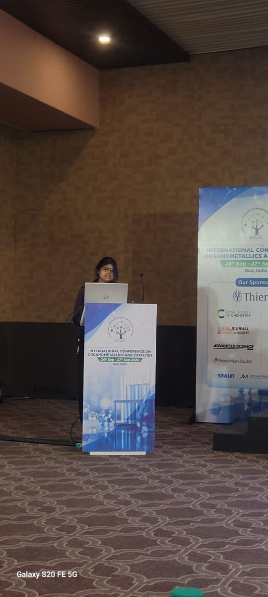 icoc_2026's tweet photo. ⚡ Big ideas. Bold chemistry. Fast-paced science!
Mandira Saha, Maximilian Schutze, Prabir Manna, and Sowmya Shree delivered an engaging Flash Talk at #ICOCIV2026, sharing fascinating chemistry and fresh perspectives. 🧪🔬

#ICOCIV2026 #FlashTalk #Chemistry #Research https://t.co/INurB74nTc