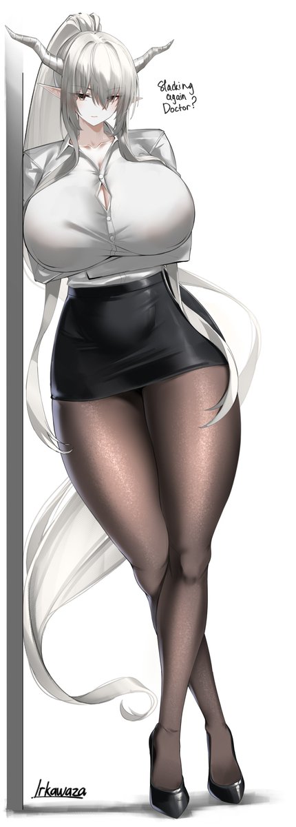 irkawaza_haaw's tweet photo. Office Lady Shining
#アークナイツ #Arknights #明日方舟 https://t.co/ffqmCA2uBe