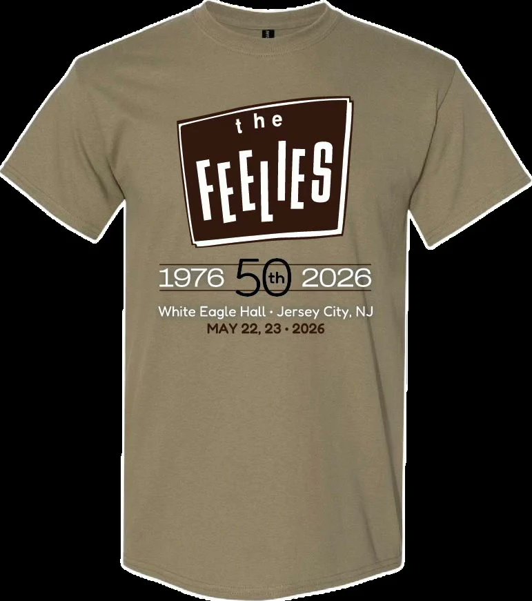 shoprockview's tweet photo. The Feelies Classic Logo Design 50th Anniversary Limited Edition T-Shirt. Hoboken’s jangly indie-rock originals, still in a class of their own. 🎸
🔥 BUY ANY 2 SHIRTS, GET 1 FREE + FREE SHIPPING 🔥
Shop now: https://t.co/xqW4QvKiGh
#TheFeelies #IndieRock #BandTees https://t.co/XDeFoCfU1d