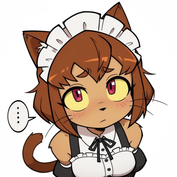 KitInChaos's tweet photo. When you're trying your best to be a good maid but you're just a little shy 🐱🎀.....
Artby @Ruinee
#KitBodega #GamoverseFanArt #Gamoverse https://t.co/X3gAY4KNCs