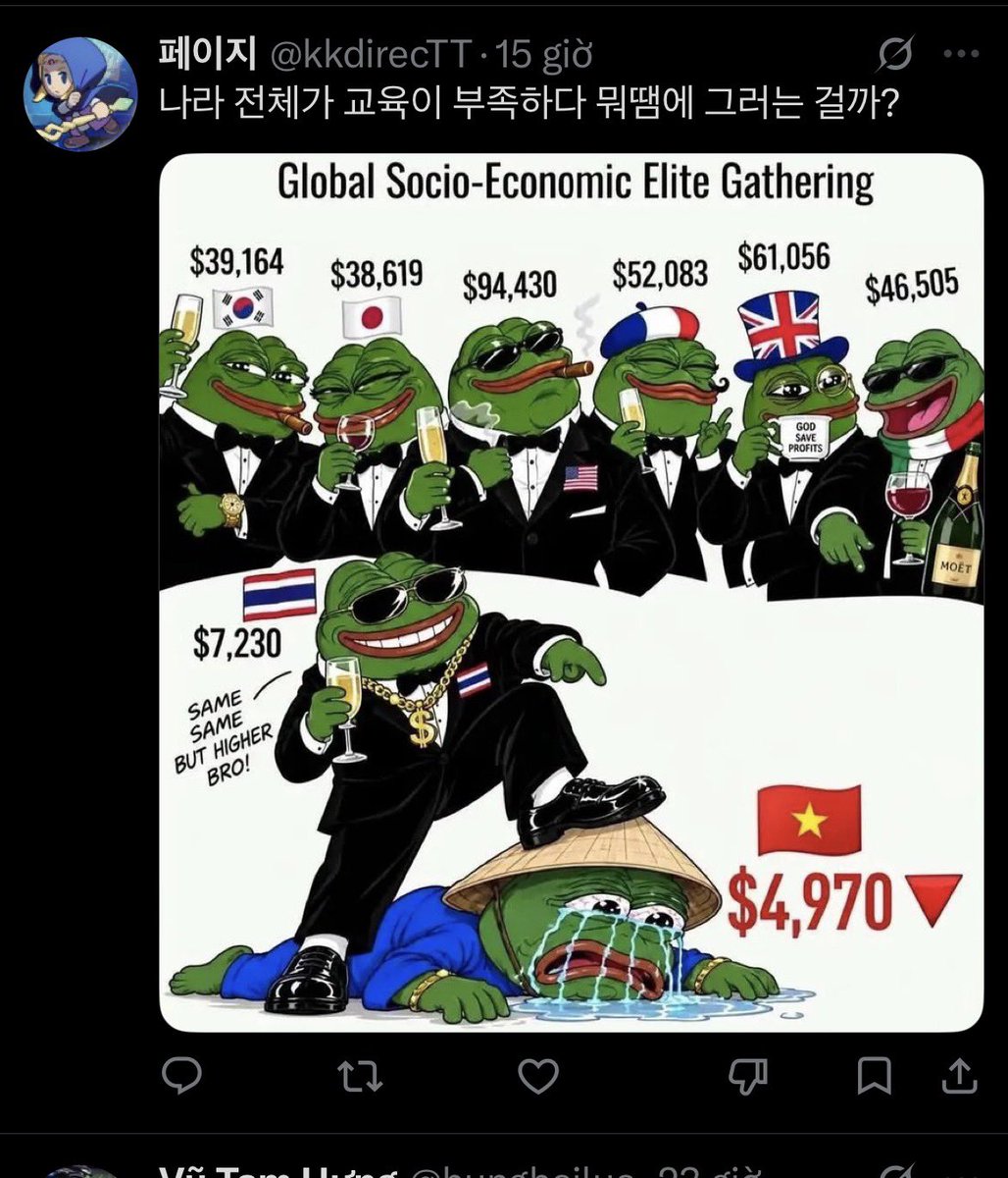 lajeulanu's tweet photo. @NGUYENNAM0794 @AzuraETH 난 한국여자 스트리머 누군진몰라 그래도 베트남이 좆병신인건알지~♡ https://t.co/jehYqD2XsU