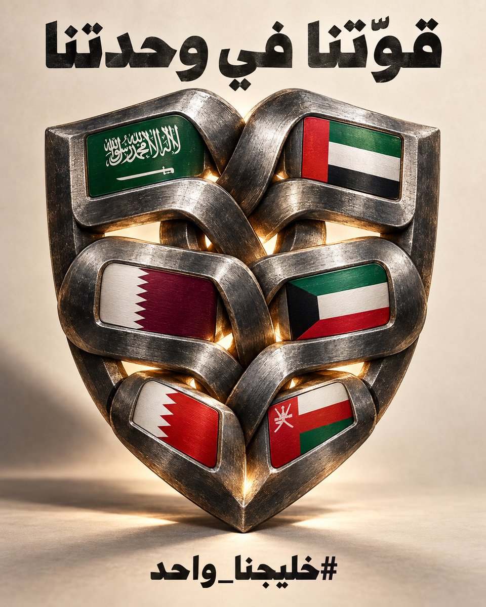 musaeid_4's tweet photo. نختلف مثل ما يختلف الأخوان ونرجع لبعض مثل ما يرجعون الأخوان لأن أهل الخليج بينهم دم ونسب وعشرة وما بينهم أكبر من أي خلاف

#خليجنا_واحد https://t.co/xVhVNcoyPT