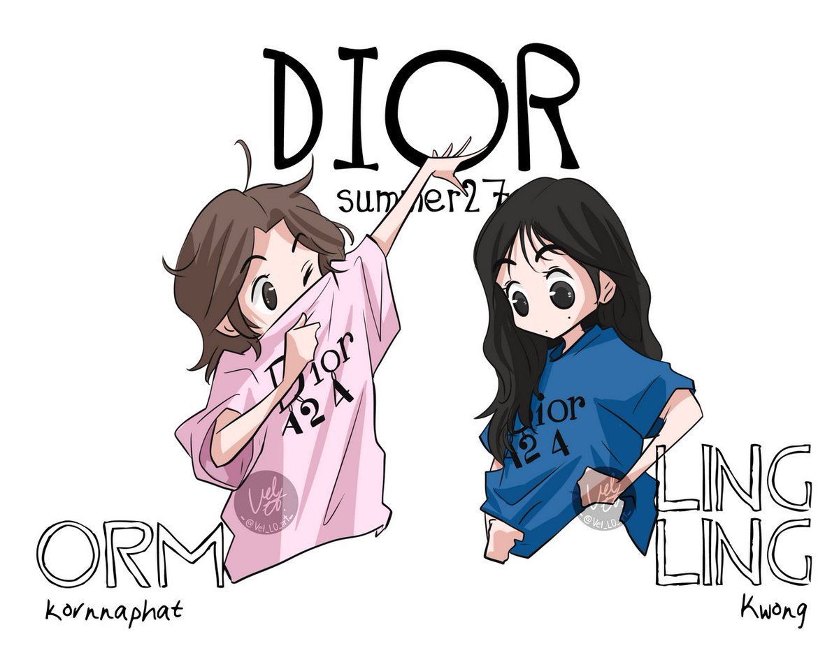 Vel_LO_art's tweet photo. เข้าสู่ฤดูกาลแฟชั่นวีคอีกครั้งแล้ว ตื่นเต้นกับ Airport Look มากๆ📍 อย่าลืมรอรูปจากหลิงออม และ Official ก่อนเท่านั้นนะทุกคนนน

#LinglingKwong #OrmKornnaphat
#LingOrmDiorSummer27 #LingOrm
#Dior #DiorSummer27 #PFW https://t.co/H4OD7dEg1J